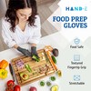 Hand-E Touch Grey Disposable Nitrile Gloves X Small 50 Count,