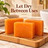 3-Pack Turmeric Soap Bars for Face & Body Cleansing –