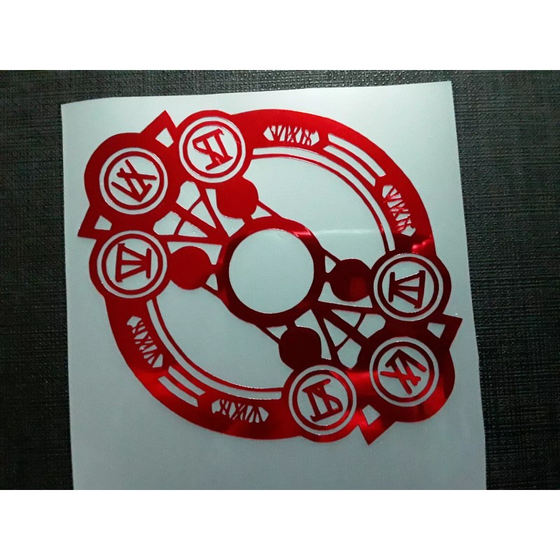 Gremory Rias High School DxD Attack Symbol Sticker Vinyl Decal