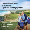 Transforme Cod Liver Oil Capsules 1000mg 365 High Strength Omega