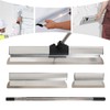 Skimming Blade Set, Stainless Steel Drywall Tool Plastering Set with