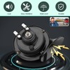 Shakas 2 PCS Car Snail Air Horn, 12V Super Loud