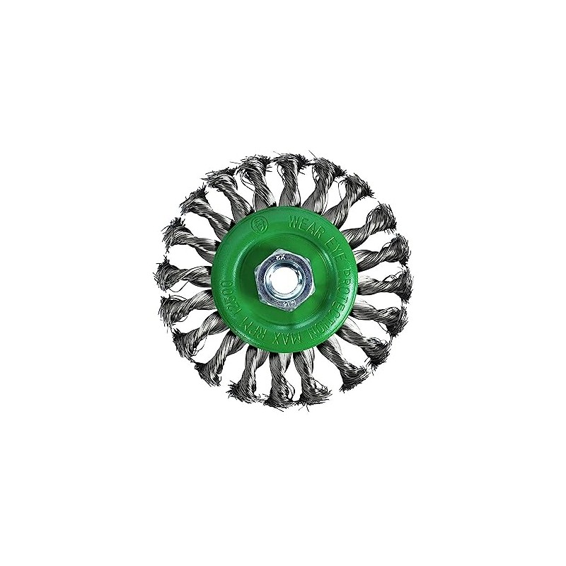 Faithfull FAIWBCT115S Flat Wire Brush 115 x 12 x M14