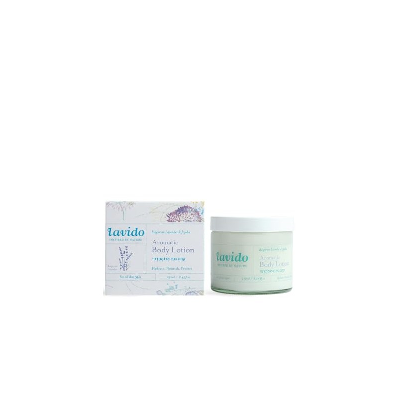 Lavido Natural Bulgarian Lavender and Jojoba Aromatic Body Lotion 8.45