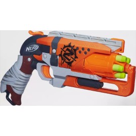 Nerf Zombie Strike Hammershot Blaster Revolver Pistol