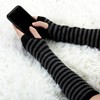 sourcing map Women's Arm Warmers Winter Knitted Cold Elbow Long
