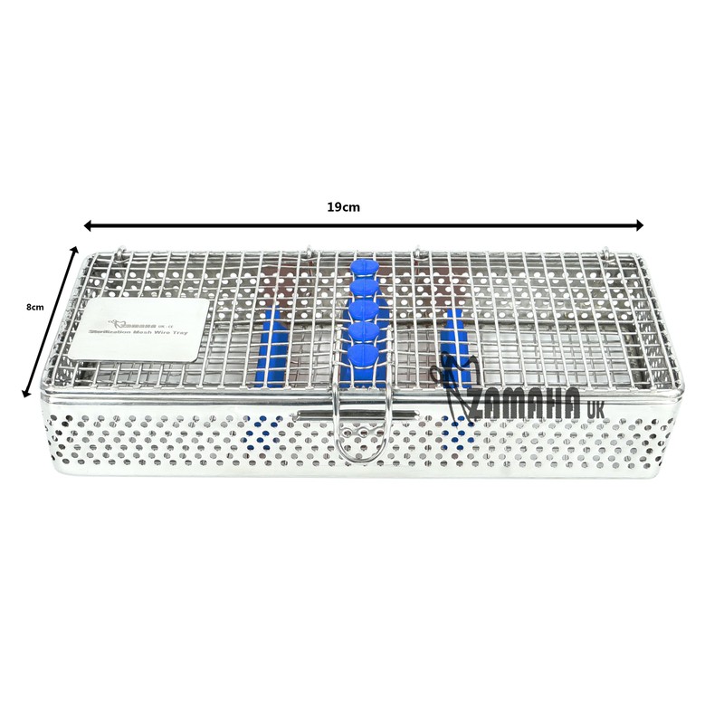ZAMAHA UK Mesh Autoclave Sterilization Cassette Tray Box Premium Design