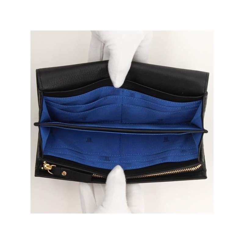 Lanvin Collection 65-6454 Louvé Purse Bill Wallet, ice blue, One