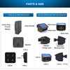 1/4Mile Solar Driveway Alarm System-Up to 50FT Wide Sensor Range