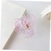 LALAFINA Stylish Hair Claw Clips Set Pcs Heart Jaw Clips