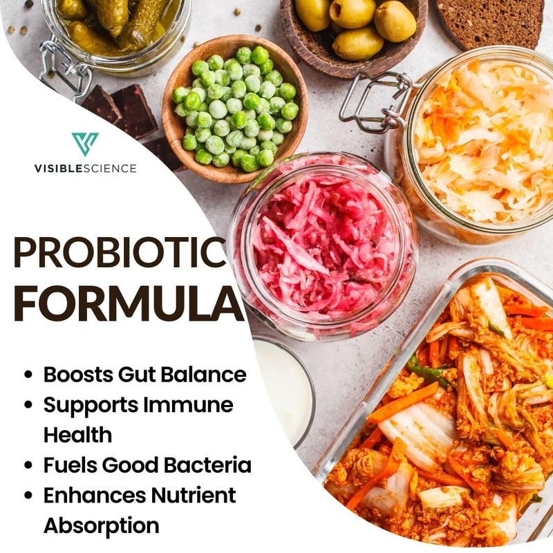 Visible Science Probiotic Formula – Probiotic Strains – Gut, Digestive