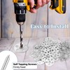 Akamino 300 Pcs Easy Fix Washers Set, 150 Pcs 36mm