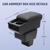 Car Armrest Box for Mazda CX-3 2015 2017 2018 Auto