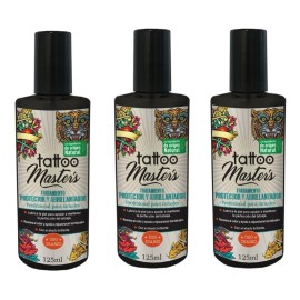 3pz Tattoo Master´s Protector-abrillanta P/tatuaje 125ml C/u