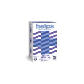 HELPS INFUSIONS - Infusion based on eucalyptus, thyme, tila, mint and stevia. Expecorant infusion. Breathe, cough and colds. Helps to breathe. Box of 16 bags.