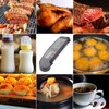 Digital Electronic Food Thermometer Foldable Intelligent Straightaway Read Thermometer for