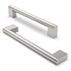 FURNIWARE 10 Pack Cabinet Pulls, Hardware Drawer Handles, Stainless Steel