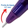 Azor Bolígrafos De Colores Punto Fino .7mm, 10 Piezas +