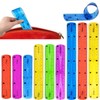 9 Piece Flexible Ruler Set Ruler Flexible Soft Ruler Plastic