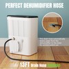 13FT Dehumidifier Drain Hose 3/4" FHT,Leakproof Dehumidifier Hose with Rustproof