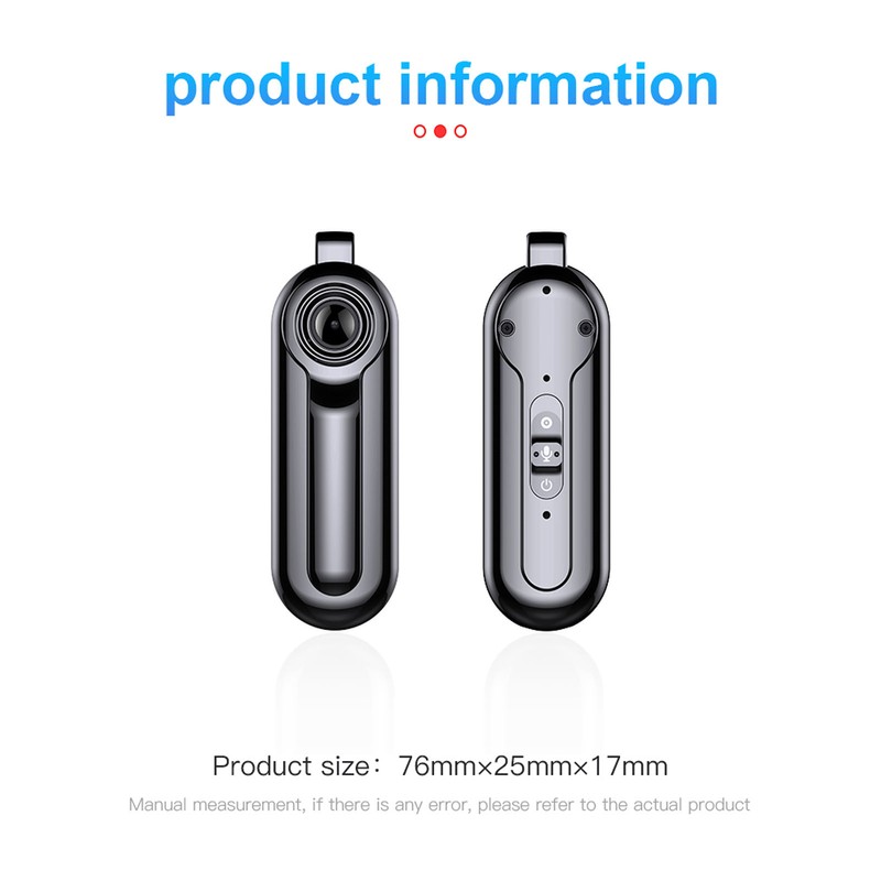 V3 1080P HD Mini Camera Mini HD Video Recorder First