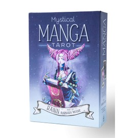Tarot Cards, 78 Cards, Rider Edition, Tarot Divination, Mystical Manga Tarot, Japanese Instruction Manual Included (English Language Not Guaranteed)