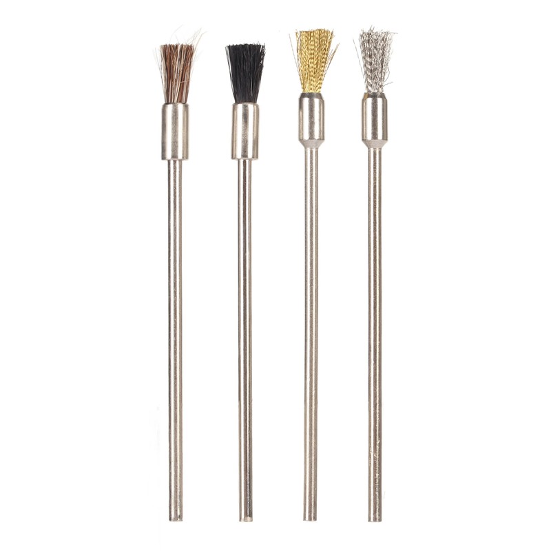 4pcs Watch Cleaning Wire Brush Watch Polishing Multi Functional Rust
