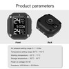 Universal Motorcycle TPMS Tire Pressure Monitoring System with 2 External
