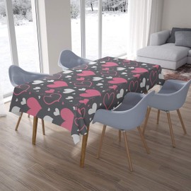 Le Jardin du Lin Kitchen Decoration, Tablecloth, 140 cm x 200 cm, Designed and Manufactured in Turkey