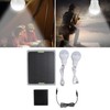 Solar Light Bulbs Outside Portable Outdoor Rechargeable LED Tent Waterproof