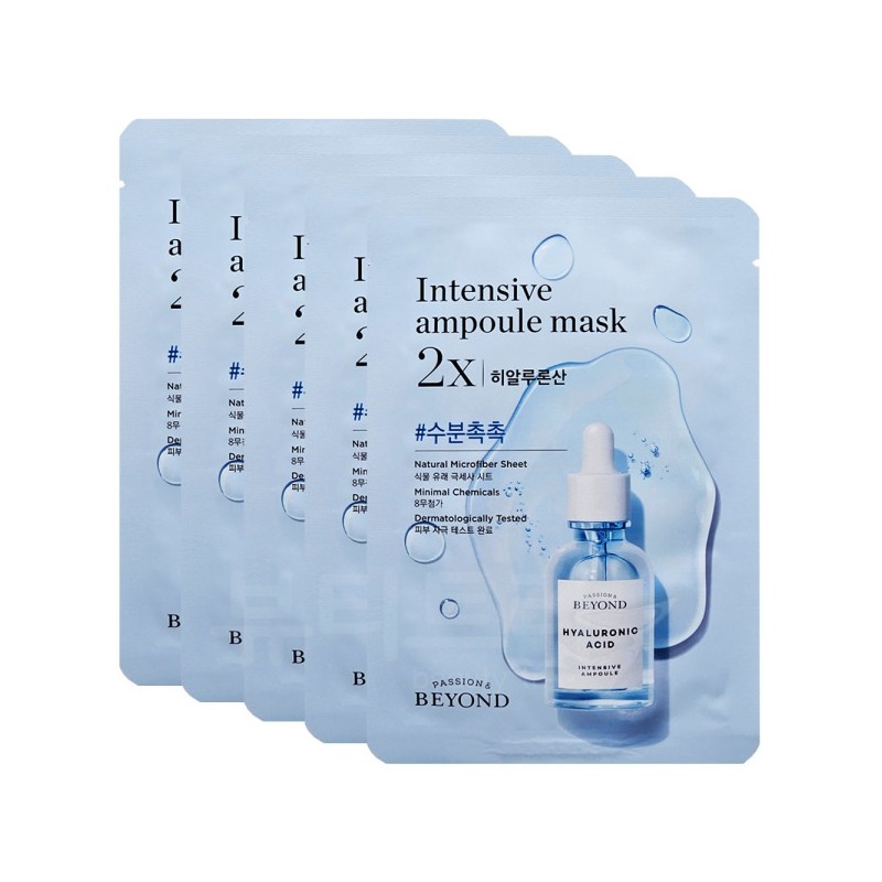 Beyond Ampoule-Filled Mask 2X Hyaluronic Acid X 5 Sheets /