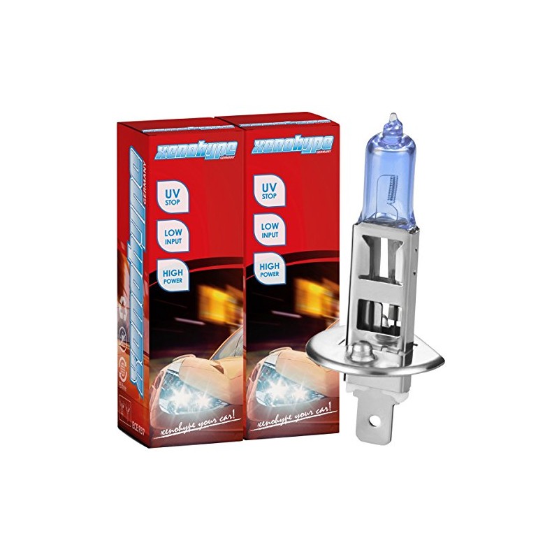Xeno Hype 2 x H1 Xenon Look Ultra Halogen Lamp
