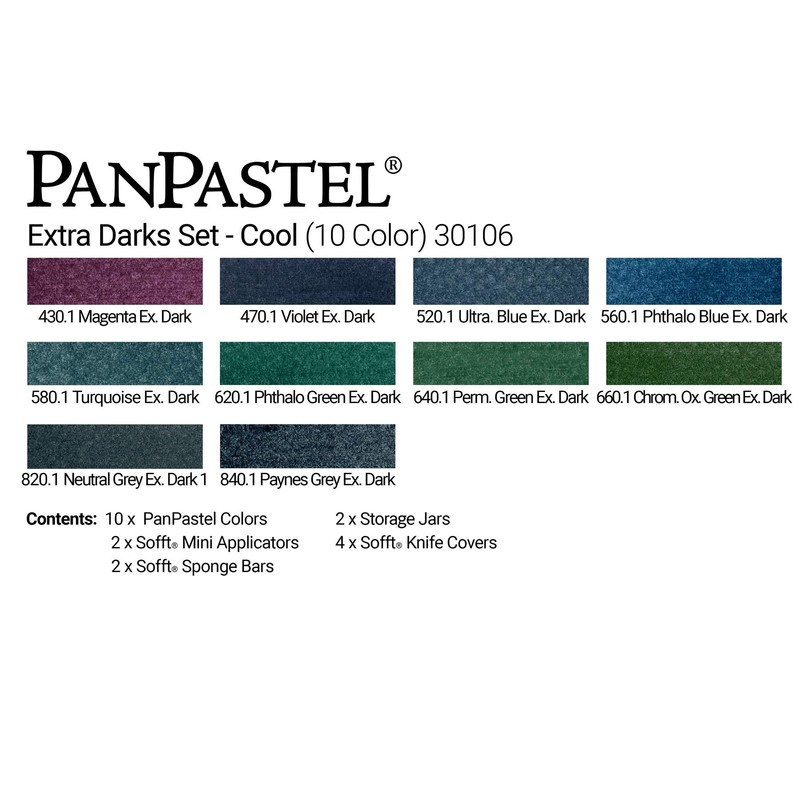 Armadillo Art and Craft Panpastel Ultra Soft Artist Pastel Extra