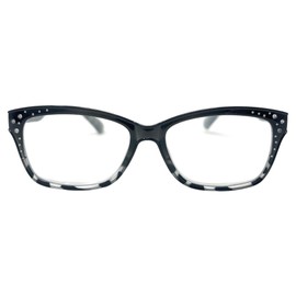 Incredible Bargains The Sophia Glam Vintage Cat-Eye Reading Glasses + 2.25 Black