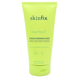 Skinfix Resurface+ Glycolic Renewing Scrub: A Double-Duty AHA BHA Exfoliant Scrub & Body Peel to Visibly Polish, Refine, Brighten & Smooth Rough, Bumpy & Crepey Skin Caused KP-Prone Skin, 8 Fl Oz
