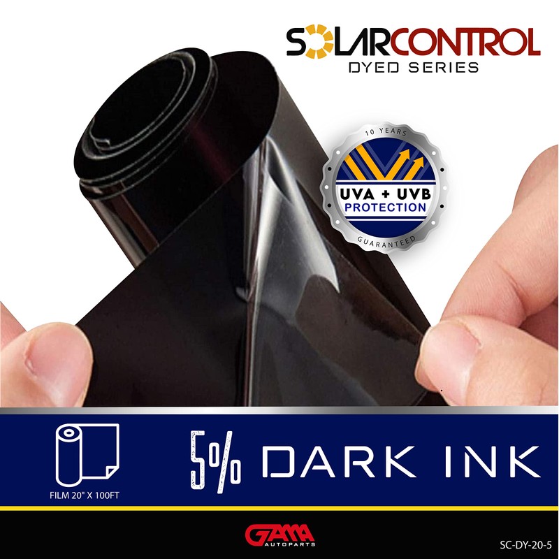 SOLARCONTROL Window Tint Car Film 2PLY 100% UV Rejection 40'