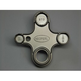 Neoperl Universal Service Key Nickel Plated for M22/M24/M28/M18, TT TT/TJ/JR/hr/TF