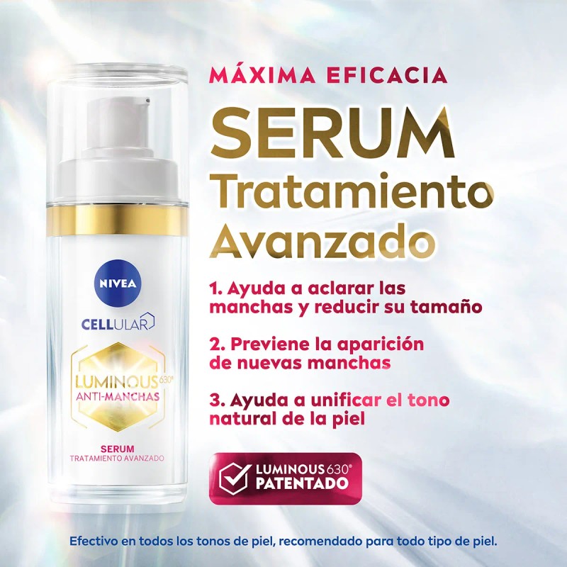 Kit - Nivea Luminous 630 Antimanchas Serum + Crema De