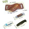 HOGIKUO Leather Knife Sheath for Belt,Knife Sheaths fit 4" to
