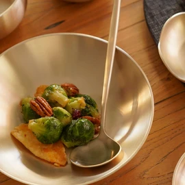 Notdam Bangjja Yugi Organic Sauce Ladle Small / 놋담  방짜유기 유기 소스국자 소