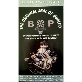 BOP Engineering One-Piece 1959-81 PONTIAC V-8 Oil Pan Gasket