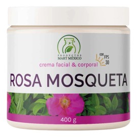 Crema Rosa Mosqueta Filtro Solar 400 Grs