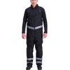 RefrigiWear Insulated Softshell Enhanced Visibility Bib Overalls for Men Work