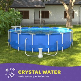 Replacement Hose For Above Ground Pools [Set of 2] 1.25" Diameter, 59" Long Accessory Pool Pump Replacement Hose - Filter Pump Hose Compatible with Intex Pump Models #607/#637