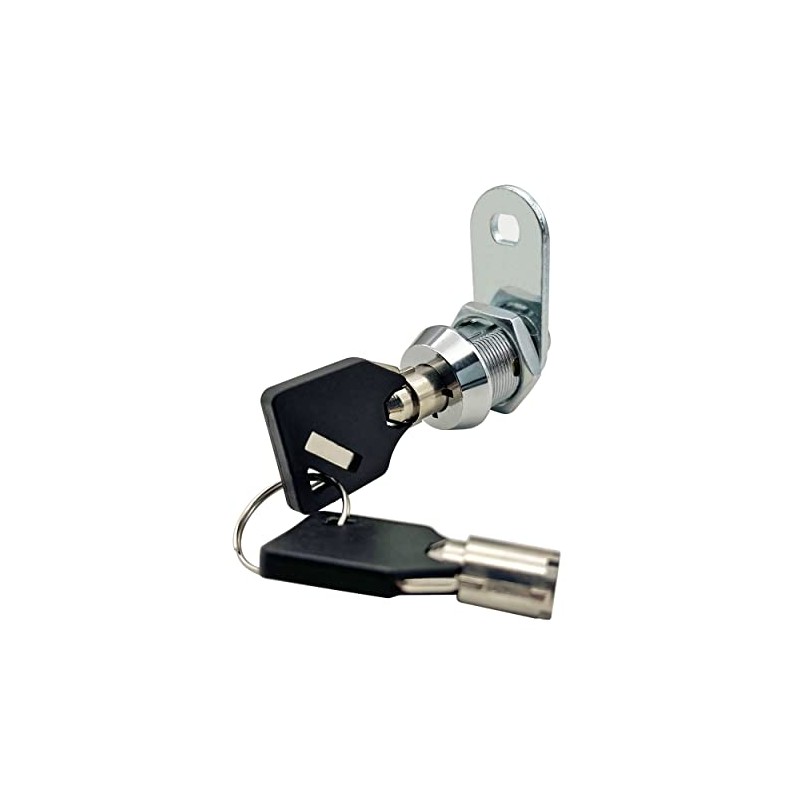 5 Packs Puyueo Tubular Cam Lock Keyed Alike Cabinet Lock