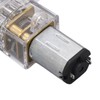 Mini Peristaltic Pump Transparent Shell 1ml/min Flow 0.001m Lift Liquid