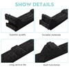 Sthovd 12 in Inside Classic Rib Profile Foam Closure Strips