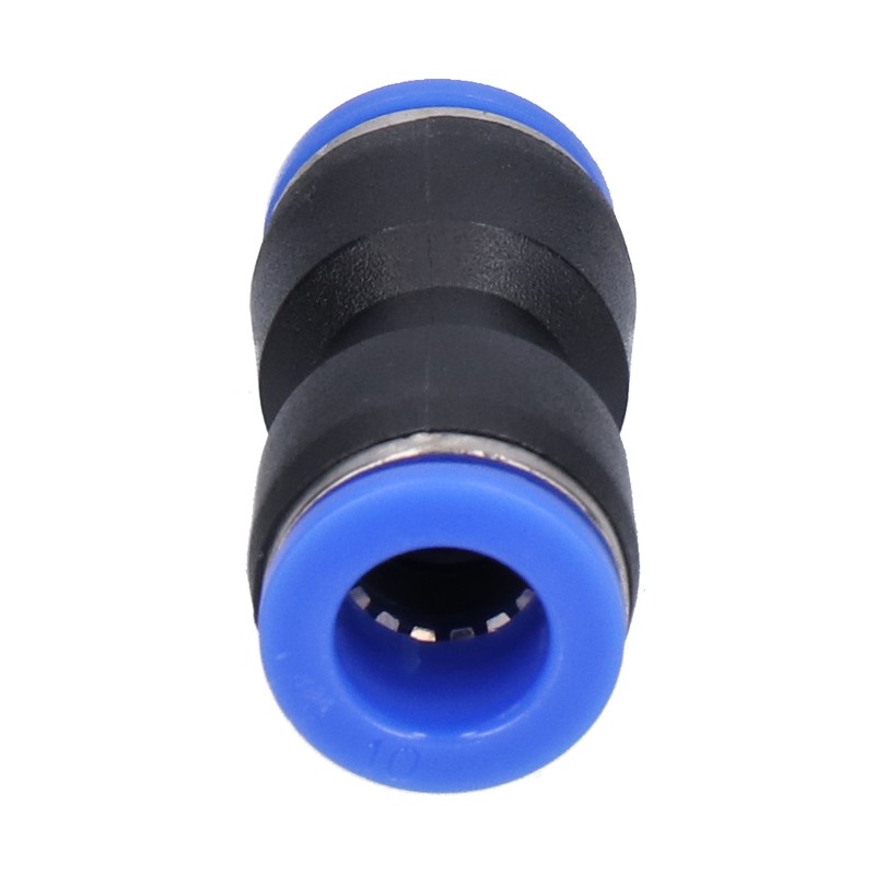 50Pcs Straight Pneumatic Connector Push to Connect Fittings for PU-10