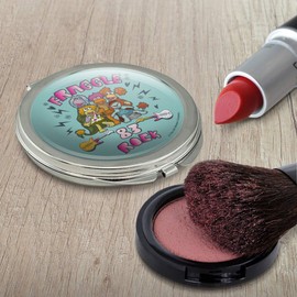 Fraggle Rock Established 1983 Gobo Red Wembley Mokey Boober Compact Travel Purse Handbag Makeup Mirror