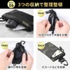 SasuGadget (with Carabiner) Men's Wallet, Outdoor, Compact Coin Purse, Key